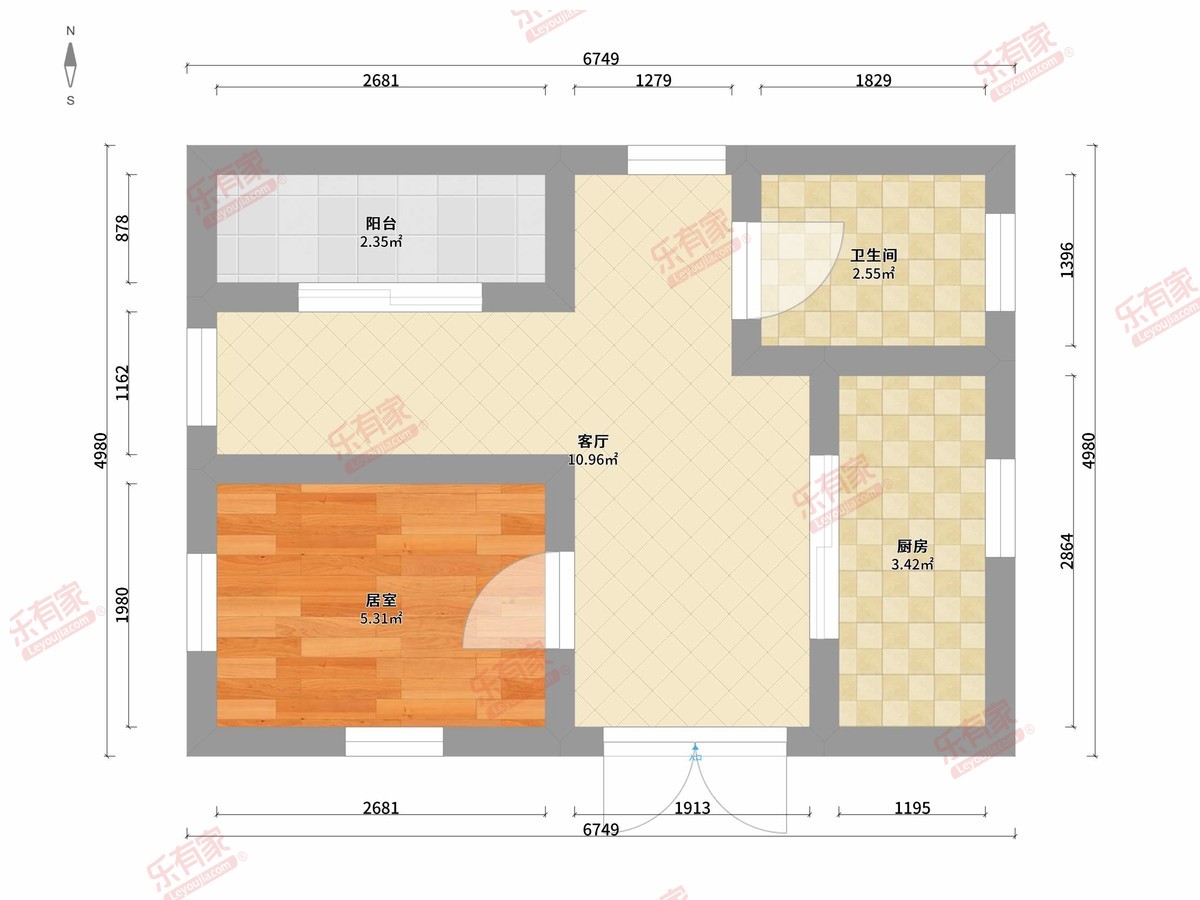 银汉国际公寓户型图