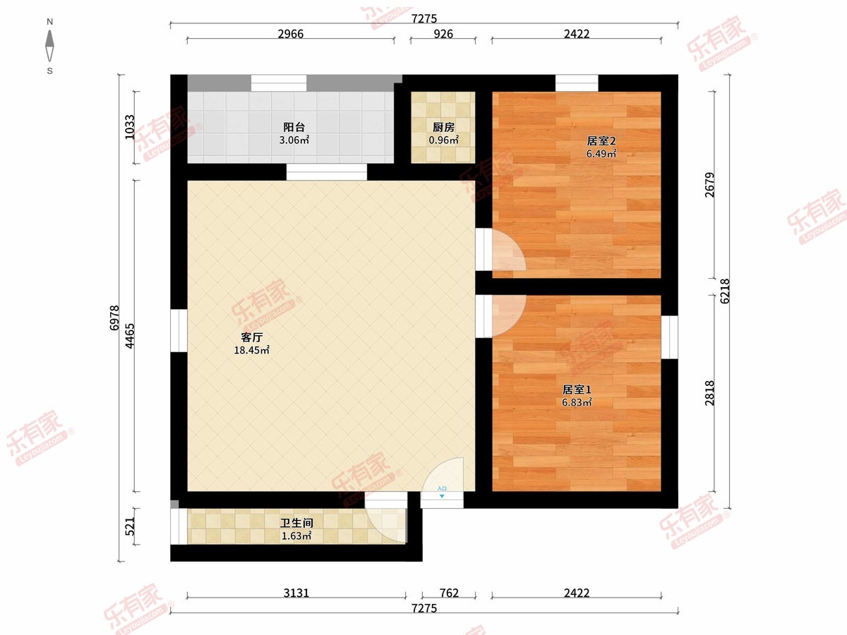 滨河路五街户型图