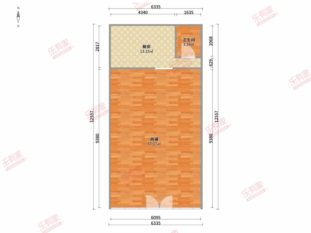 星河湾区壹号 商铺 82.69㎡-广州星河湾区壹号租房