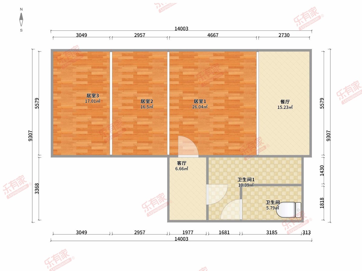 海府生态大厦（二期）户型图