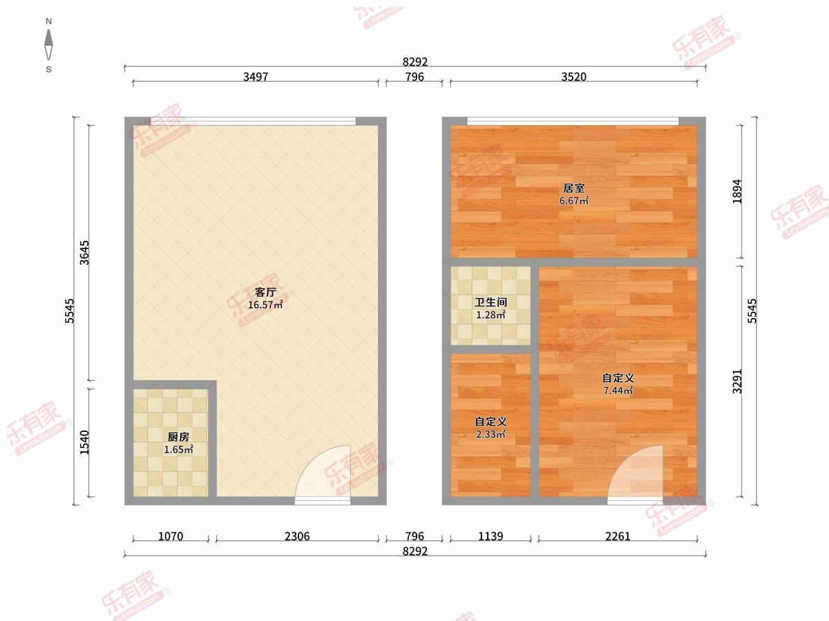 星河湾区壹号户型图