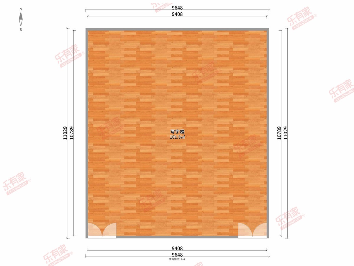 会展湾中港广场 1房0厅0卫0厨0阳145.0m² 南