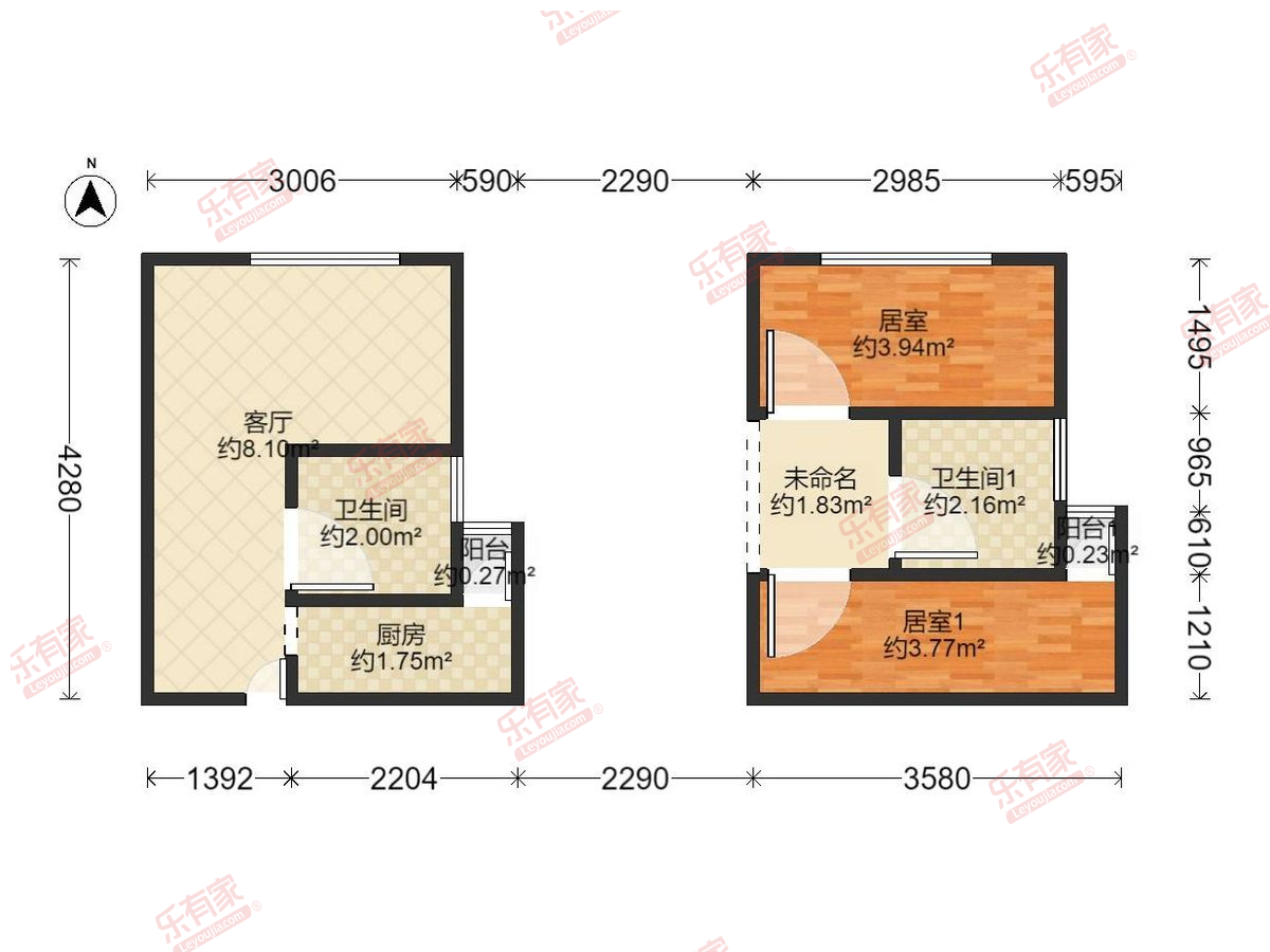 星河·壹号公馆（商用）户型图