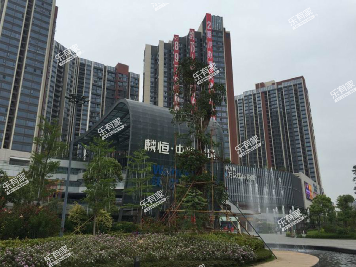 麟恒中心广场二期实景图