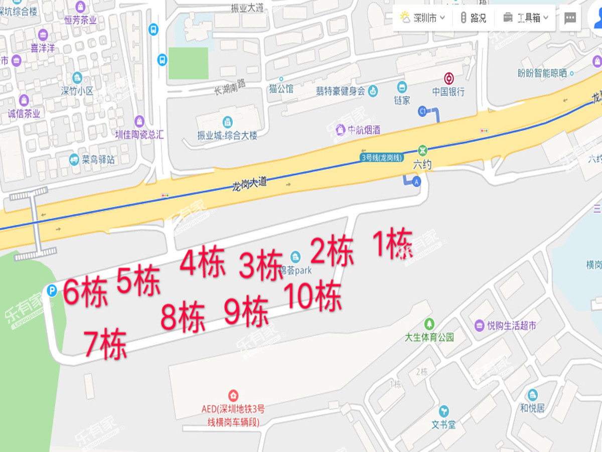 锦上花园2商业沙盘图