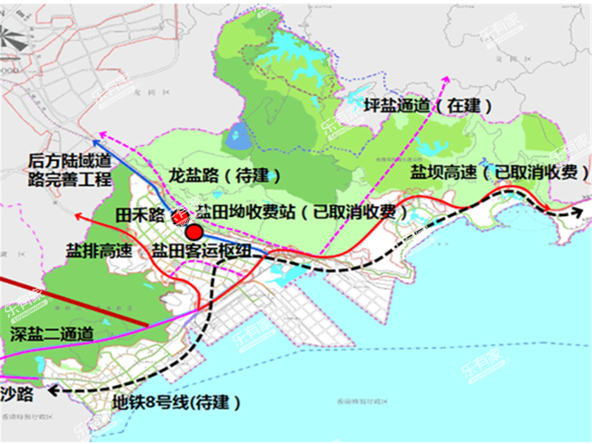 鹏湾一村实景图