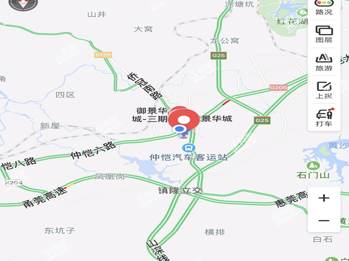 御景华城一期实景图