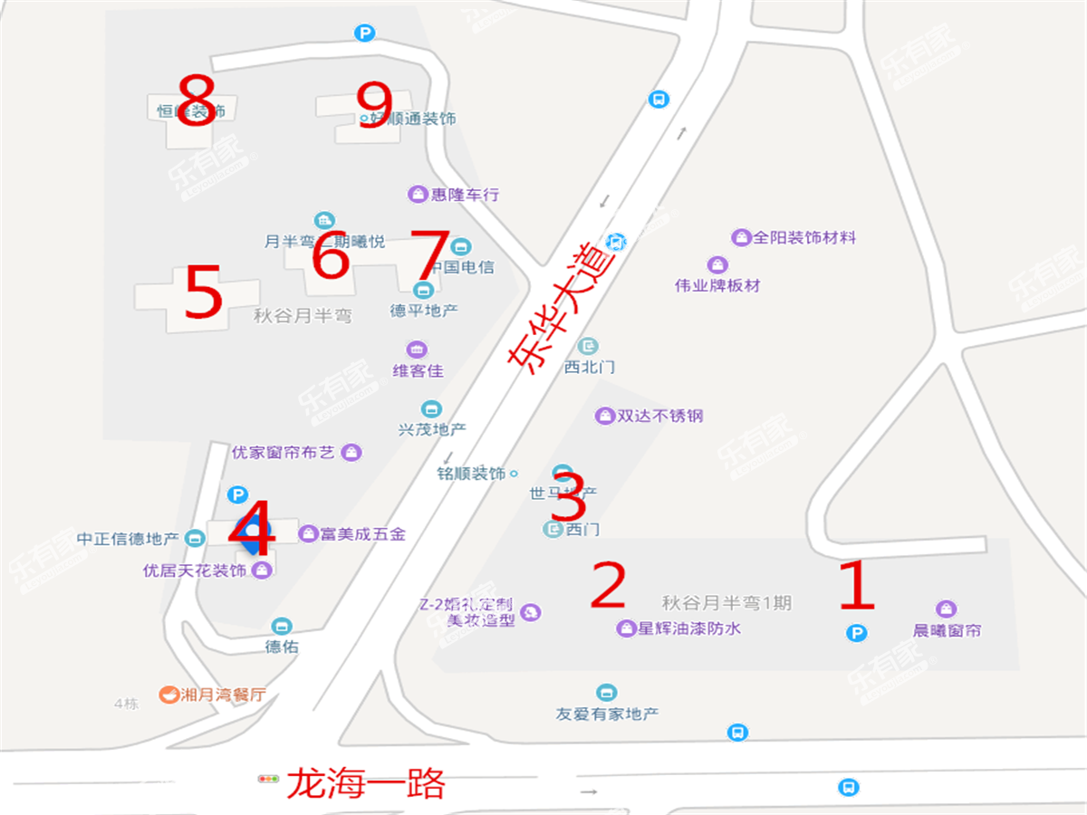 晨曦大地花园沙盘图
