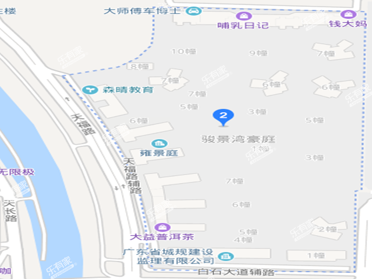 江门骏景湾豪庭沙盘图