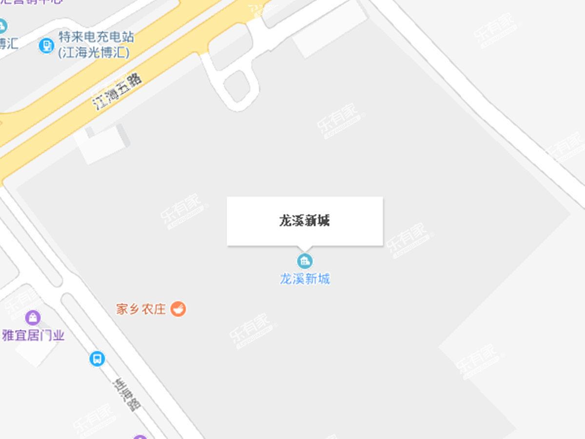 龙溪新城沙盘图