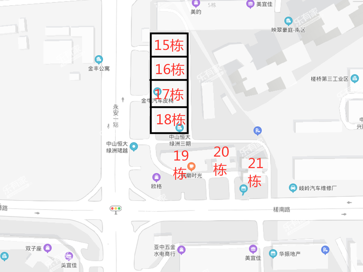 金时代花园沙盘图