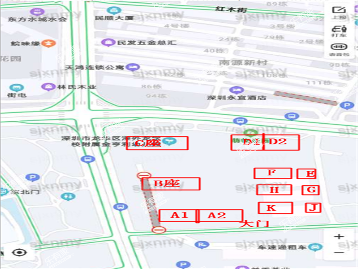 金亨利都荟首府三期沙盘图