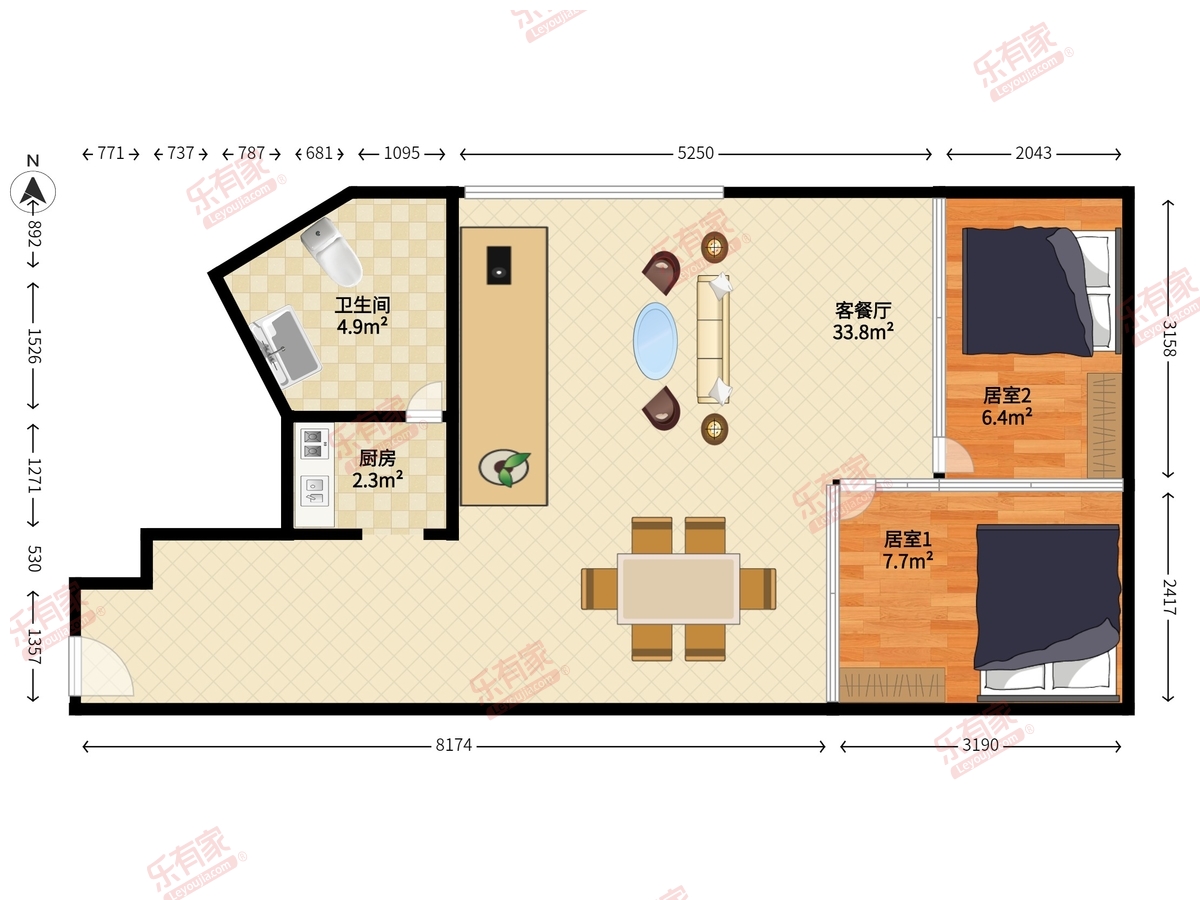 长丰苑户型图