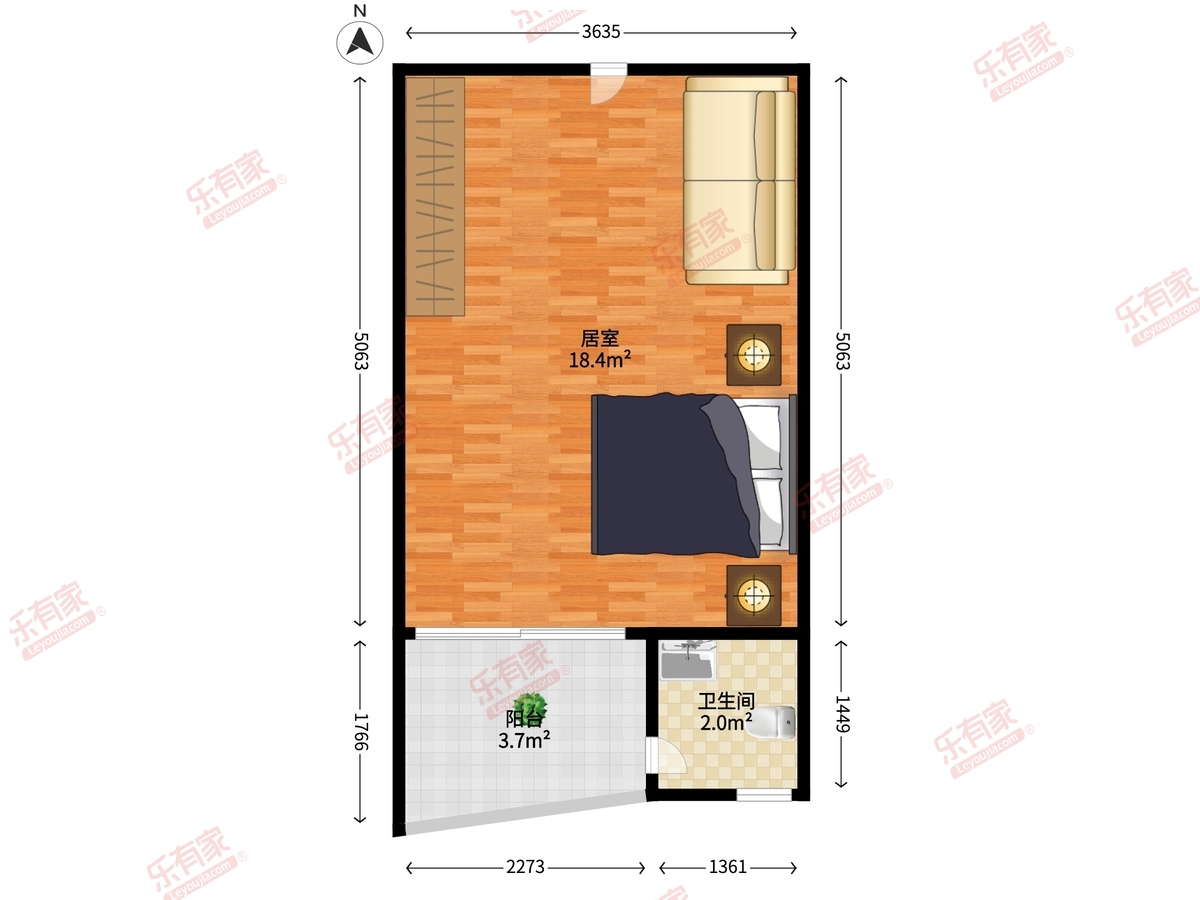 泰然公寓户型图