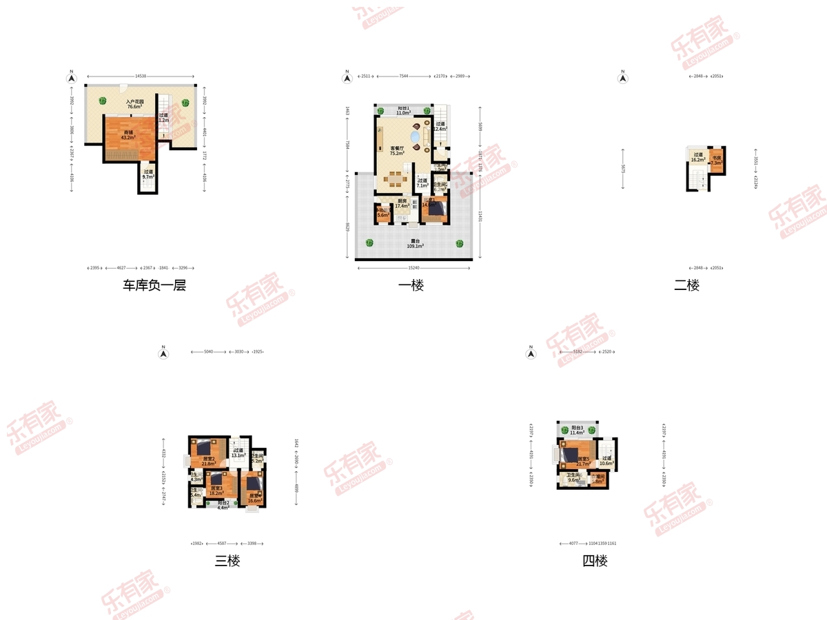 龟山花园户型图