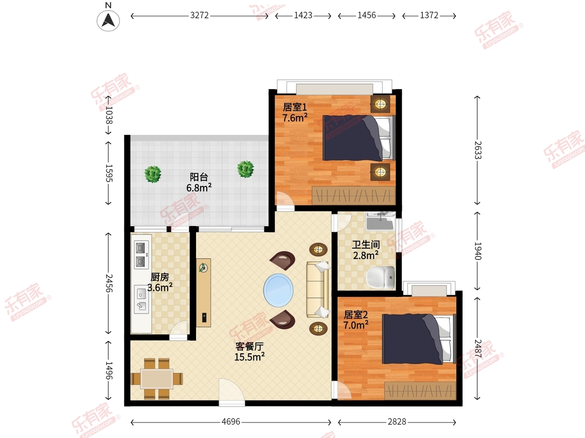 东家华府户型图