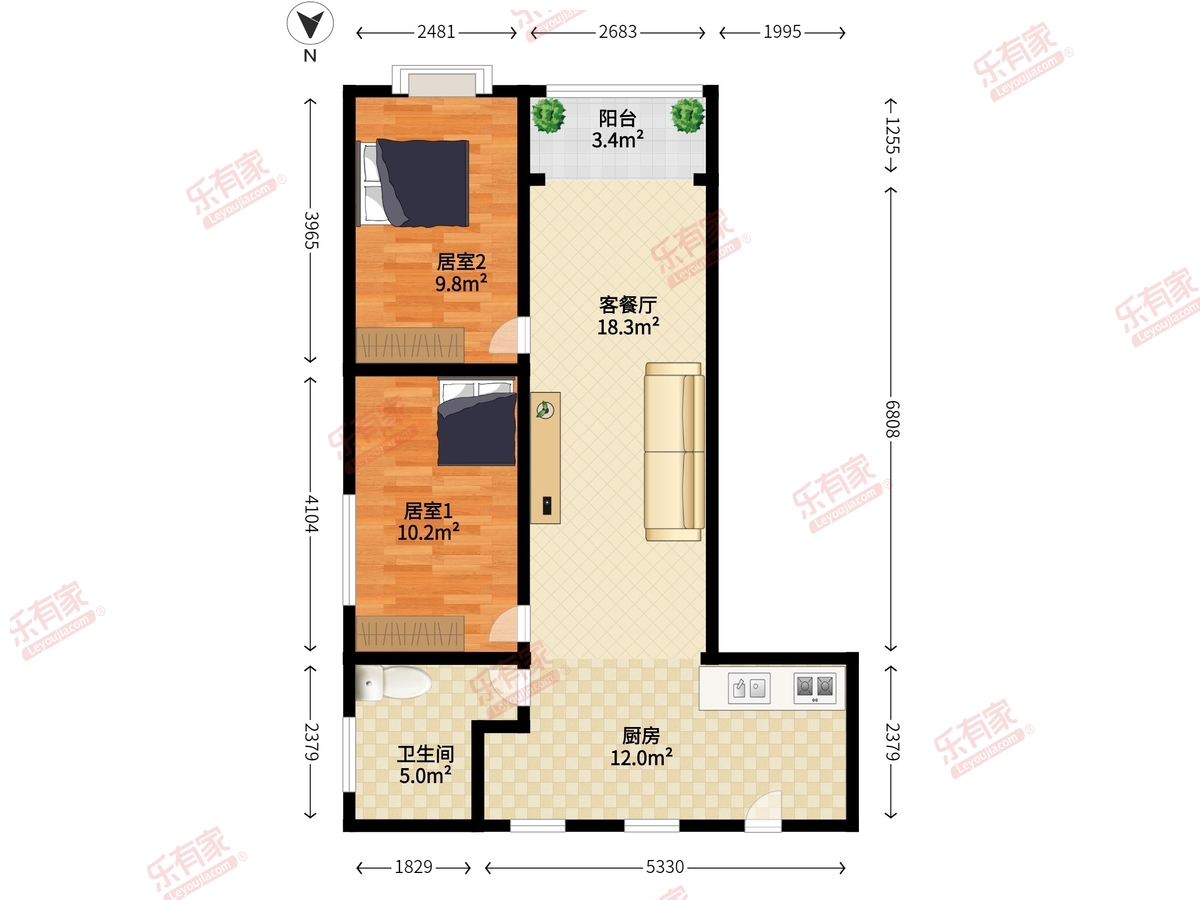 长丰苑户型图