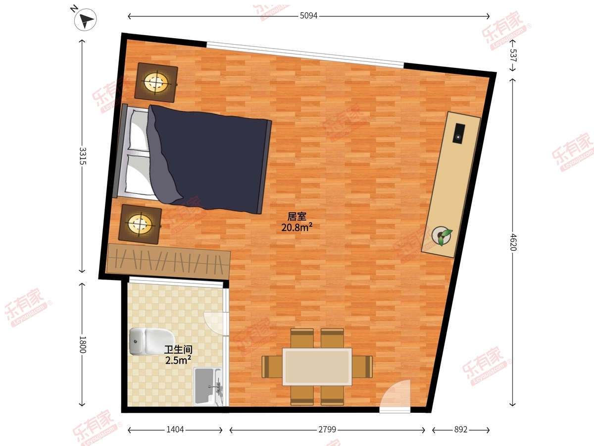 南方证券大厦（深圳）户型图
