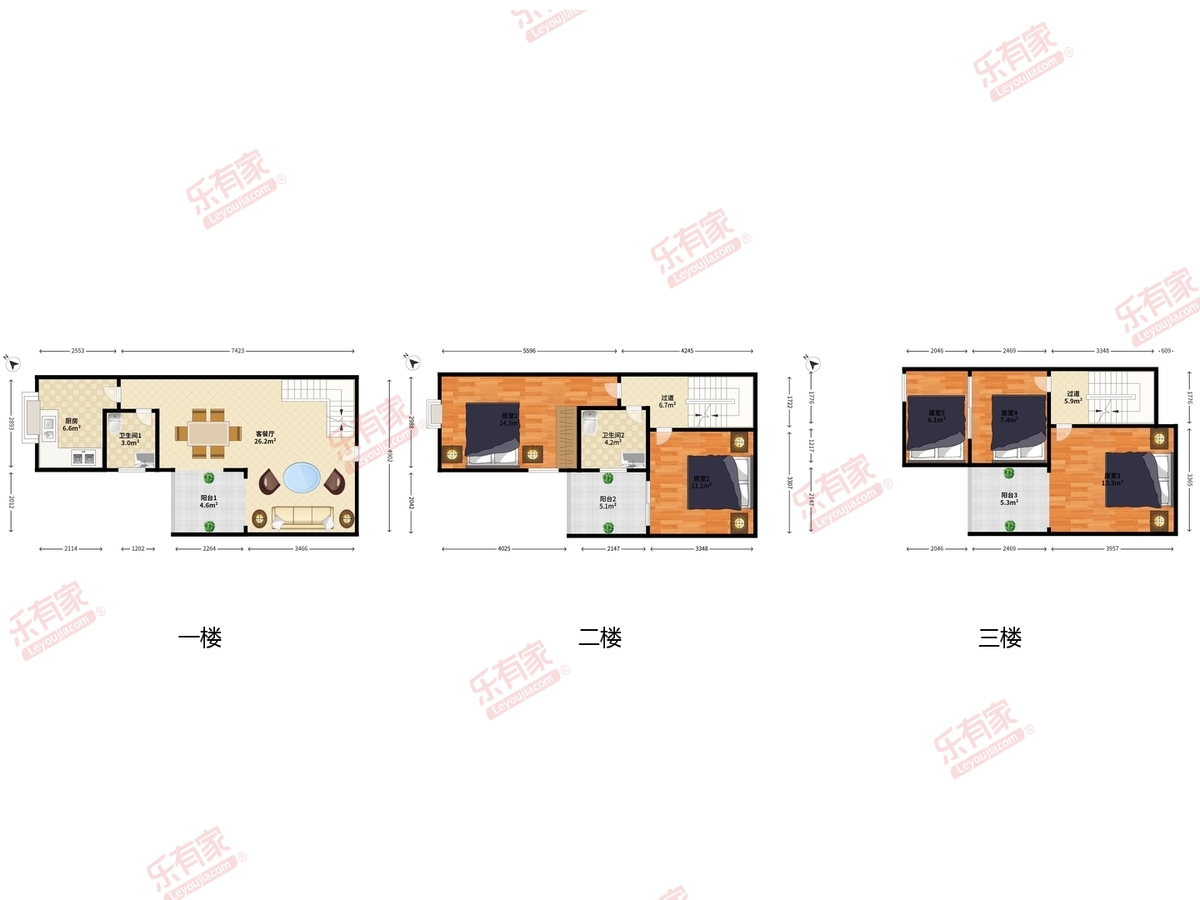 书香门第户型图