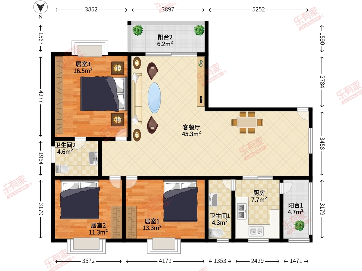 东怡新区东雅园户型图