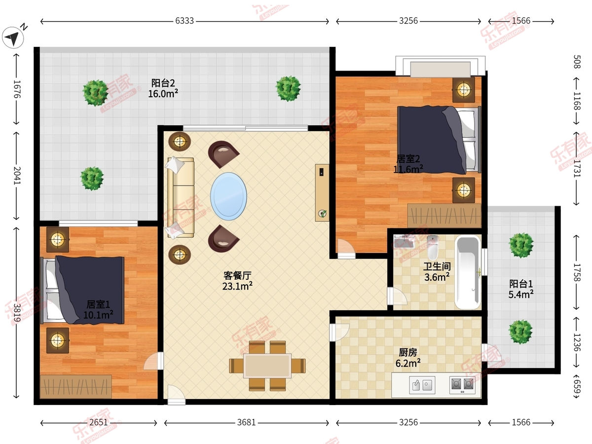 德宝怡高德区户型图