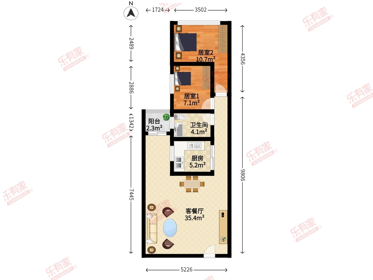 建鑫苑户型图