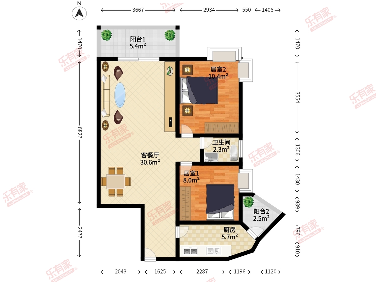 四洲城市经典户型图