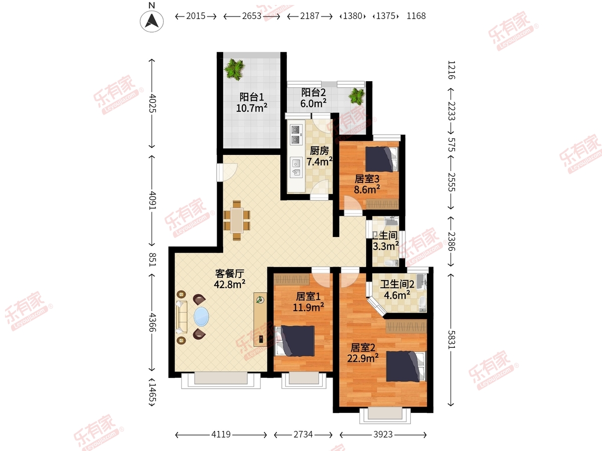 熙湾俊庭户型图