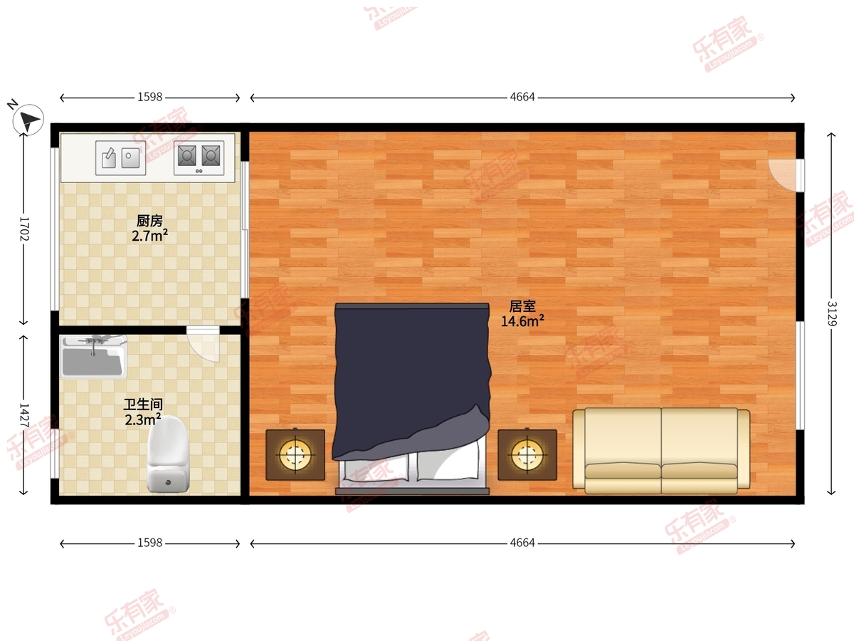 科苑西小区户型图