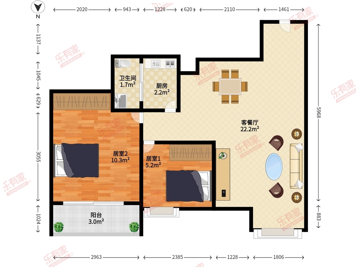 清泉城市广场户型图