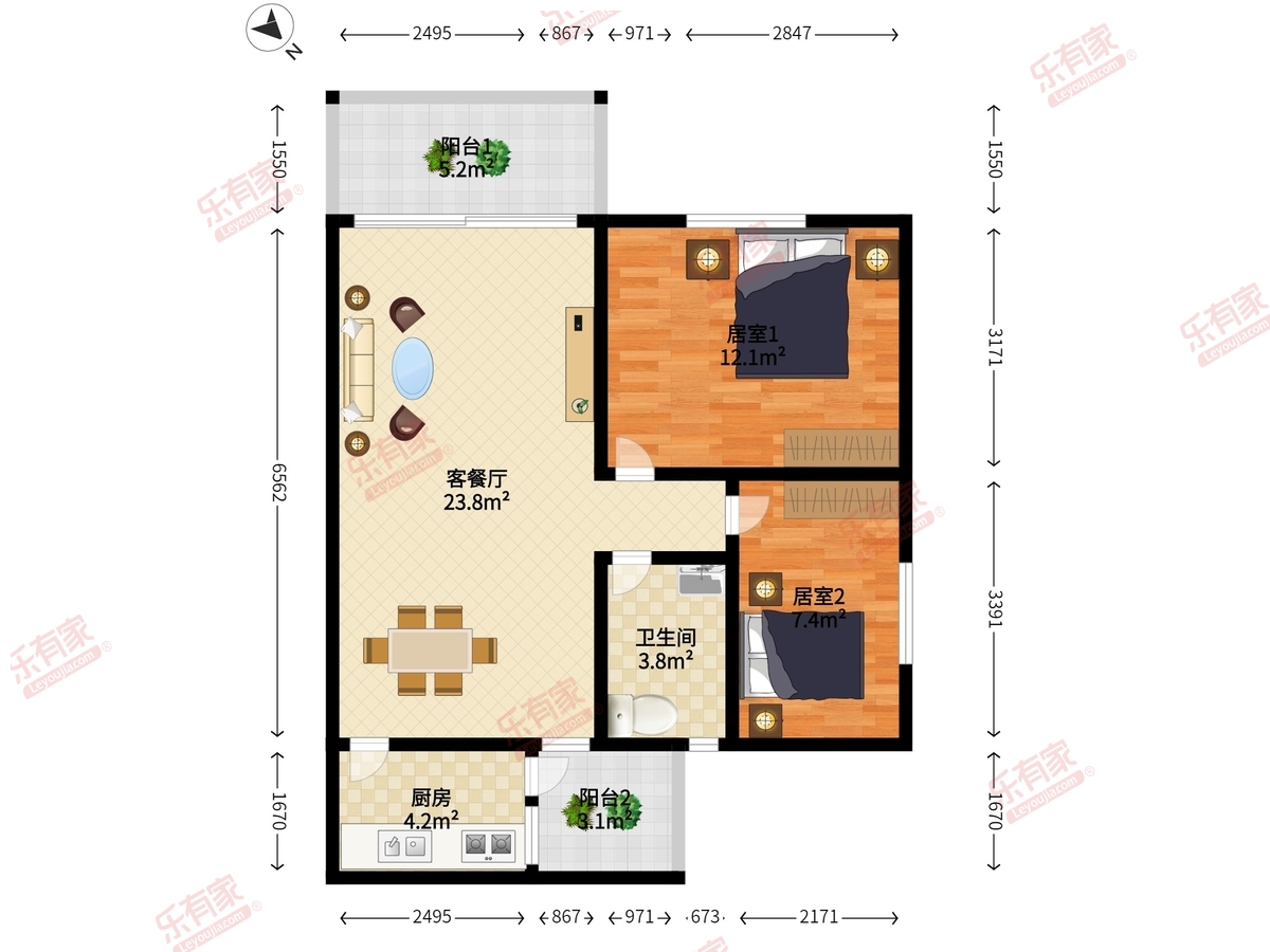 东方半岛花园户型图