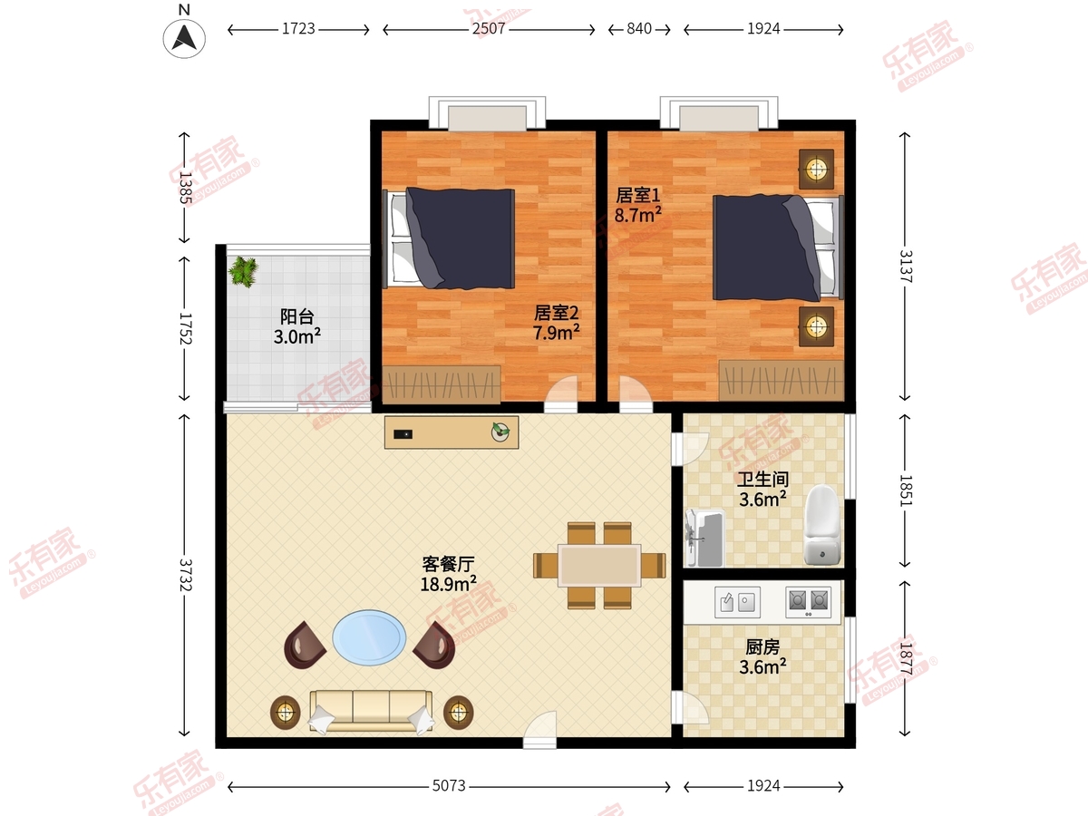 海伴雅居户型图