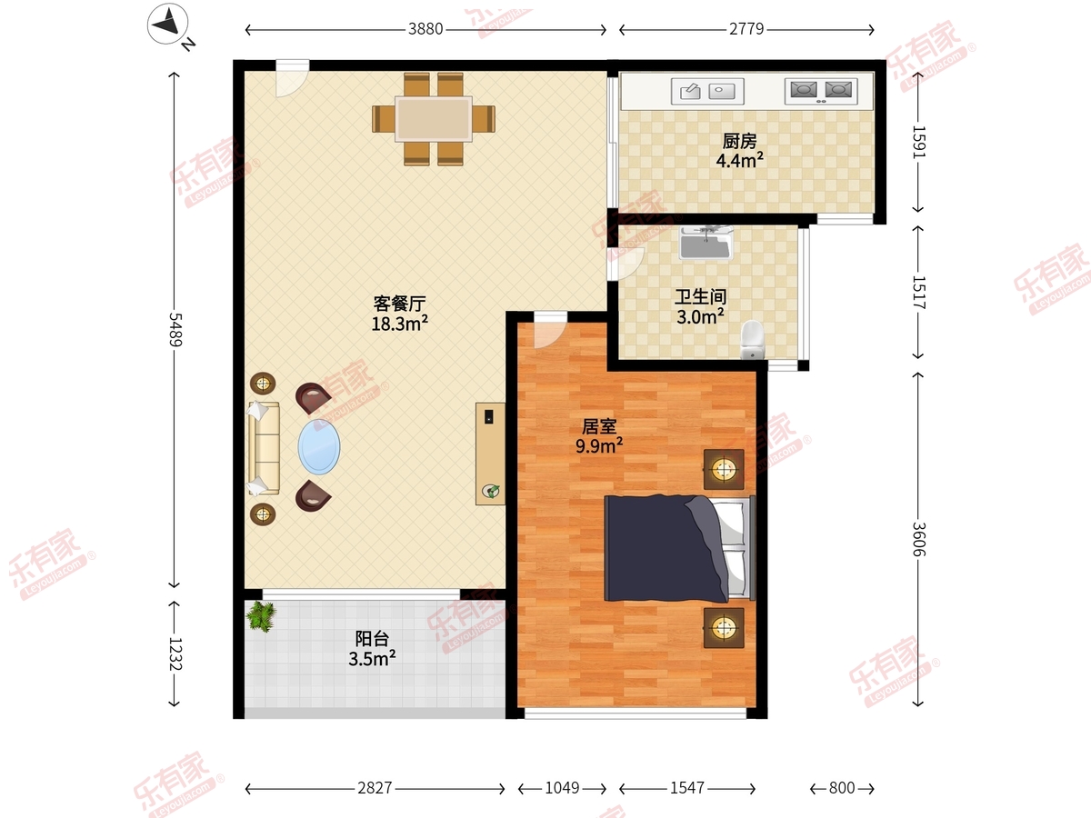 菁英趣庭户型图