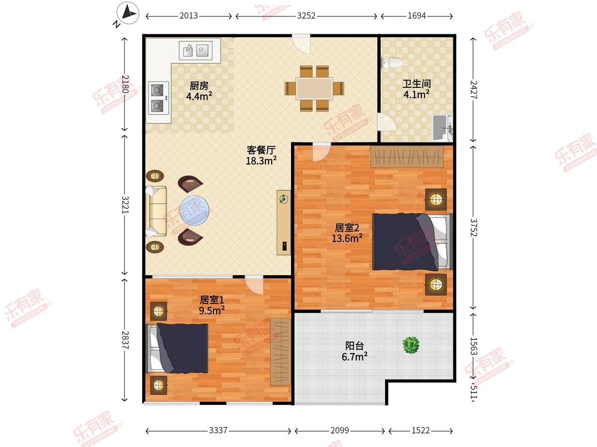 流塘阳光花园户型图