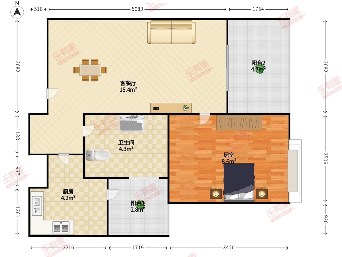 新光天地花园户型图