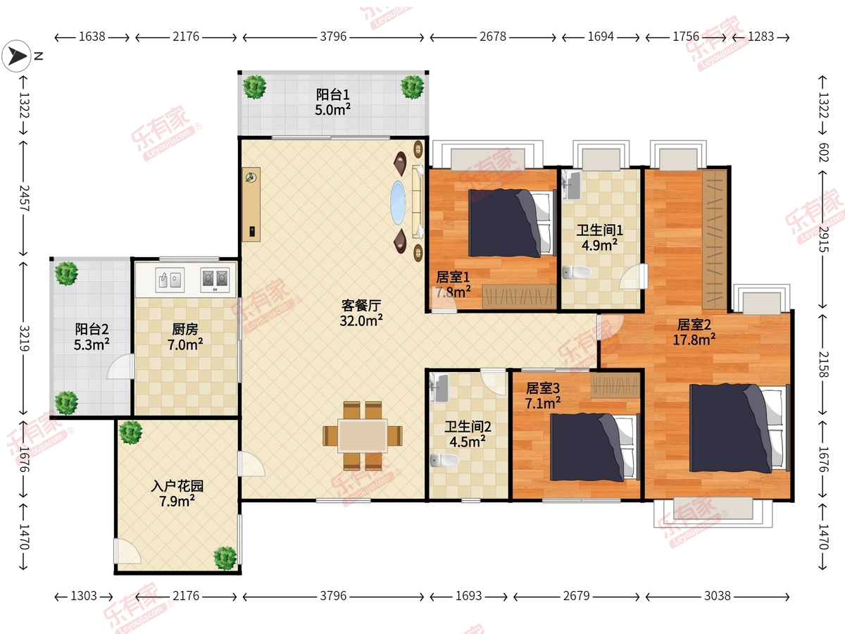 碧桂园海湾1号户型图