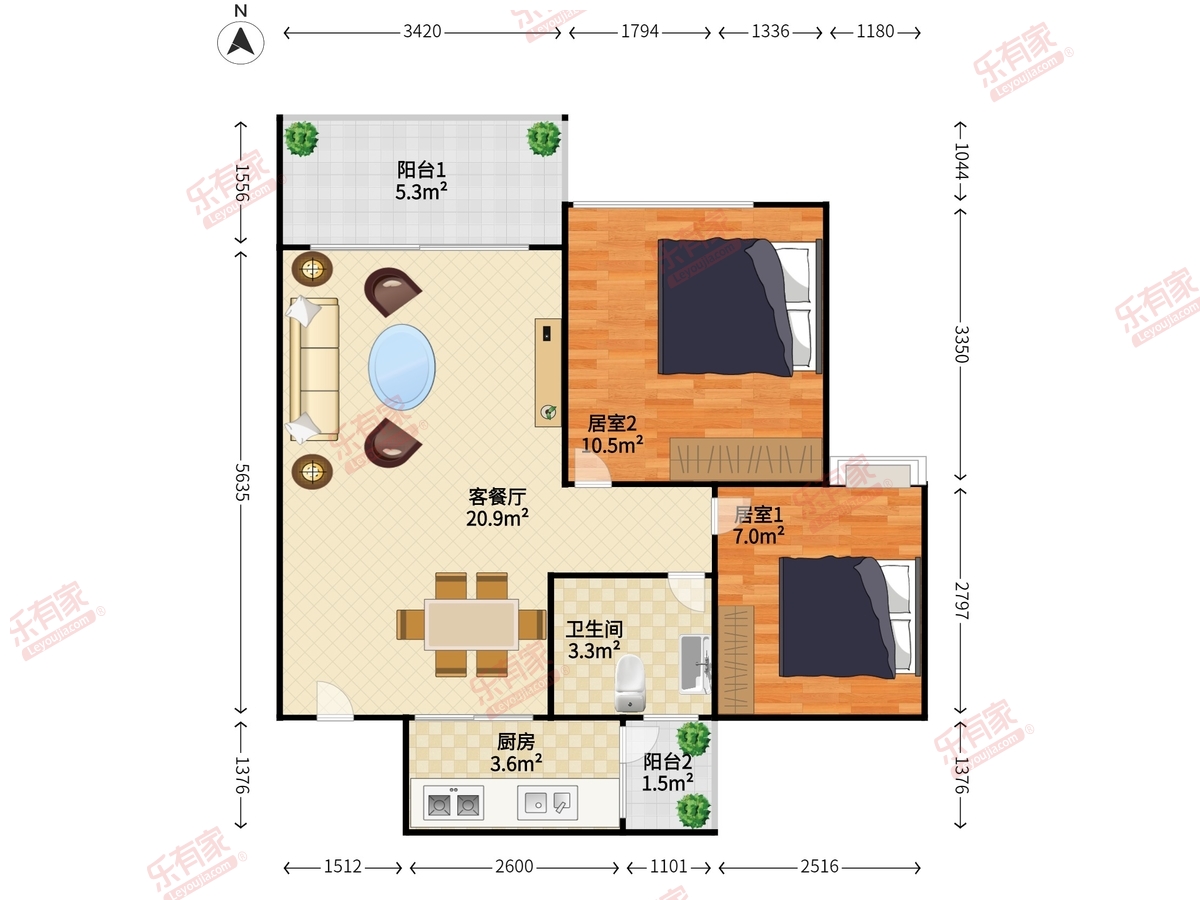 星河半岛户型图