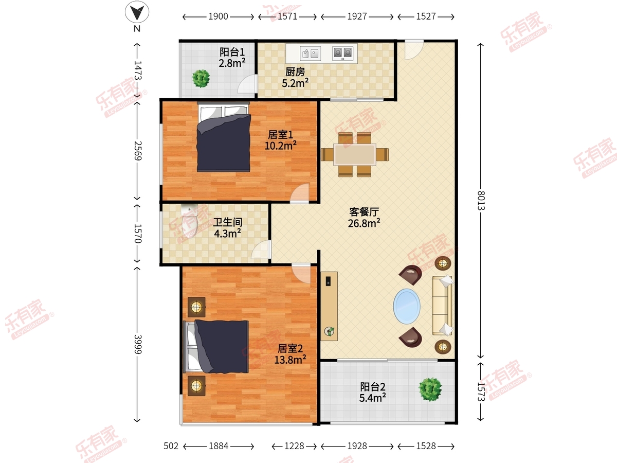 合正锦湖魅力城户型图