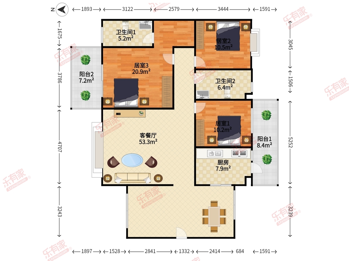 龙城国际户型图