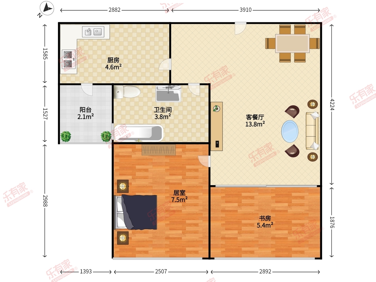 嘉洲商务中心户型图