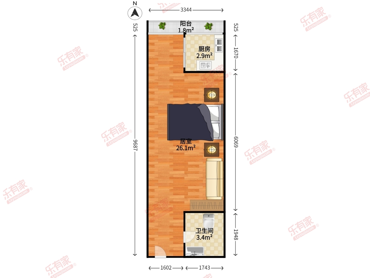 深华科技宿舍楼户型图