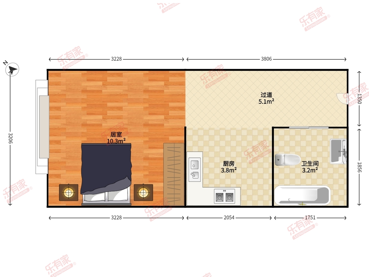 宏图9号公寓户型图