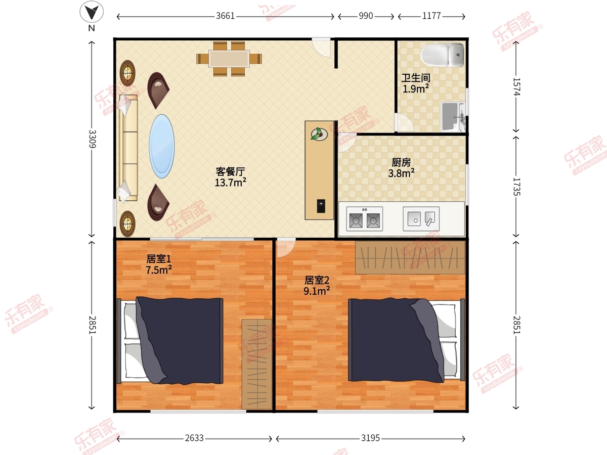 龙光天悦龙庭户型图