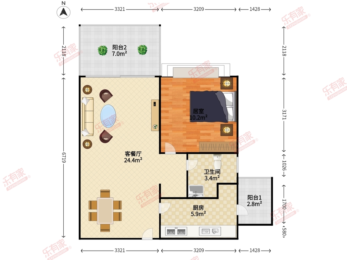 非凡空间阁户型图