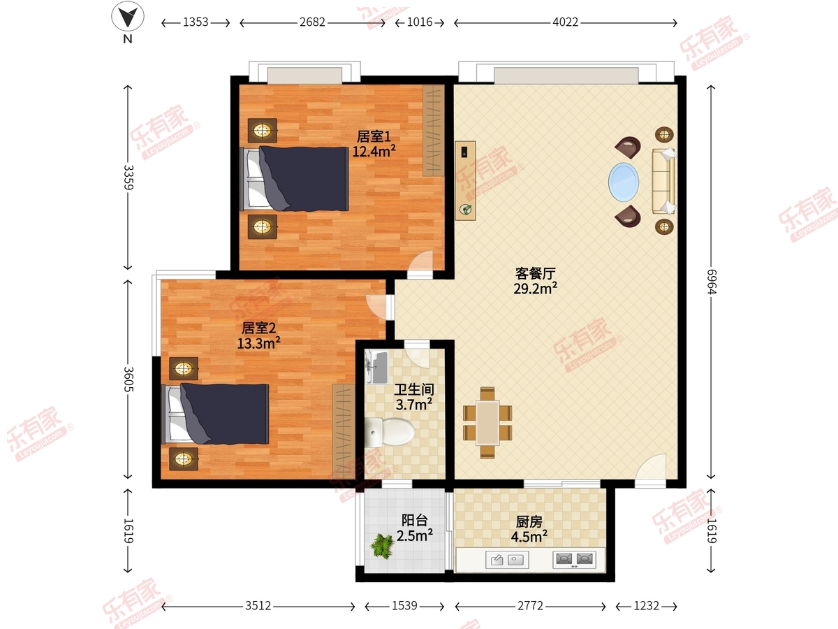 颐林雅院一期户型图