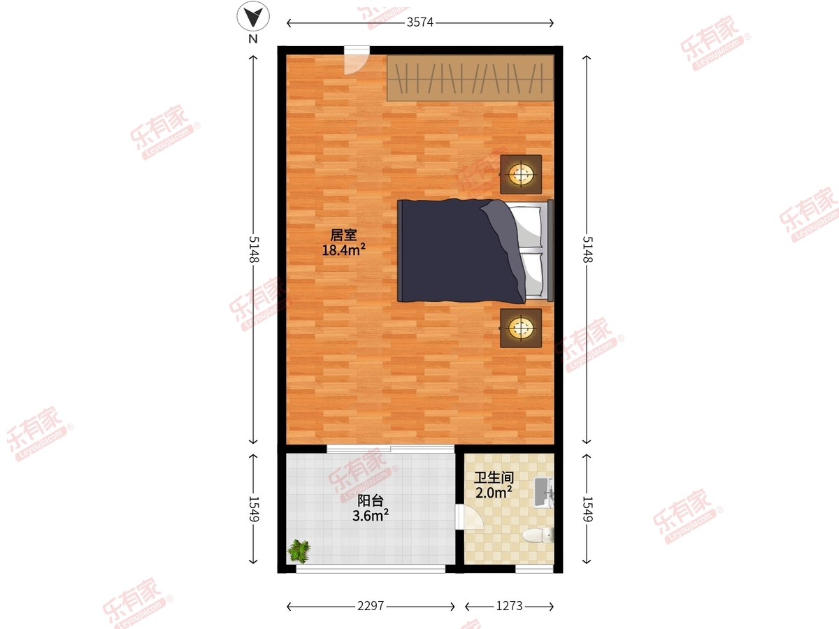 8克拉公寓户型图