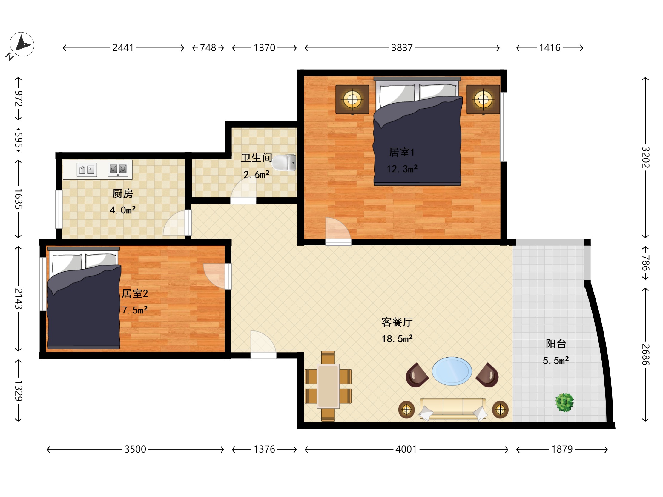 宝乐花园 商铺 59.3㎡-广州宝乐花园租房