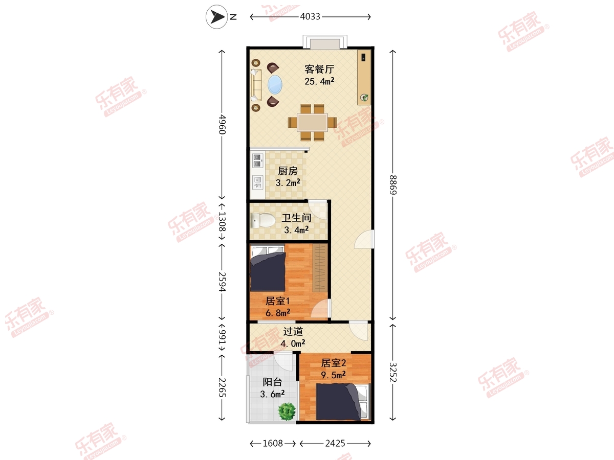 豪逸华庭一二期户型图