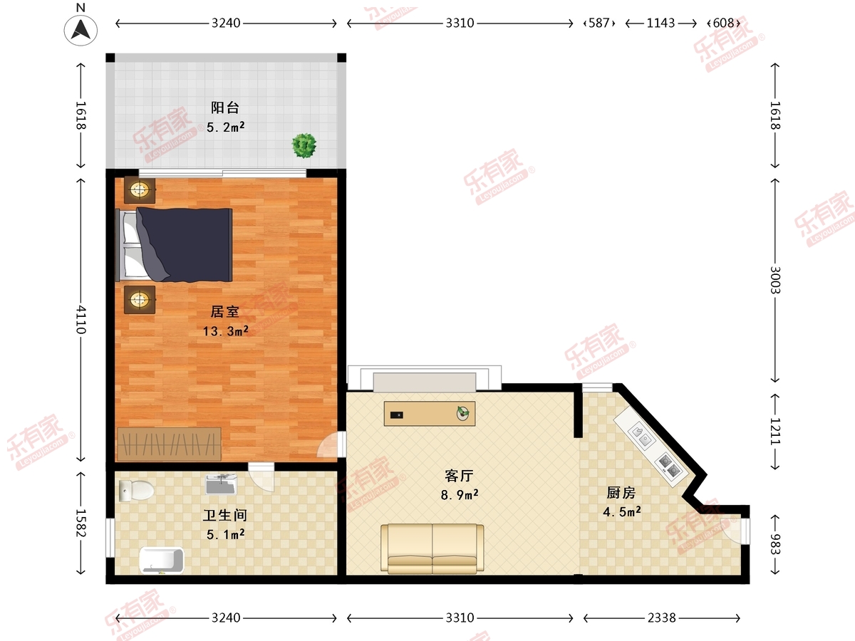 翠景花园五期(翠景豪苑)户型图