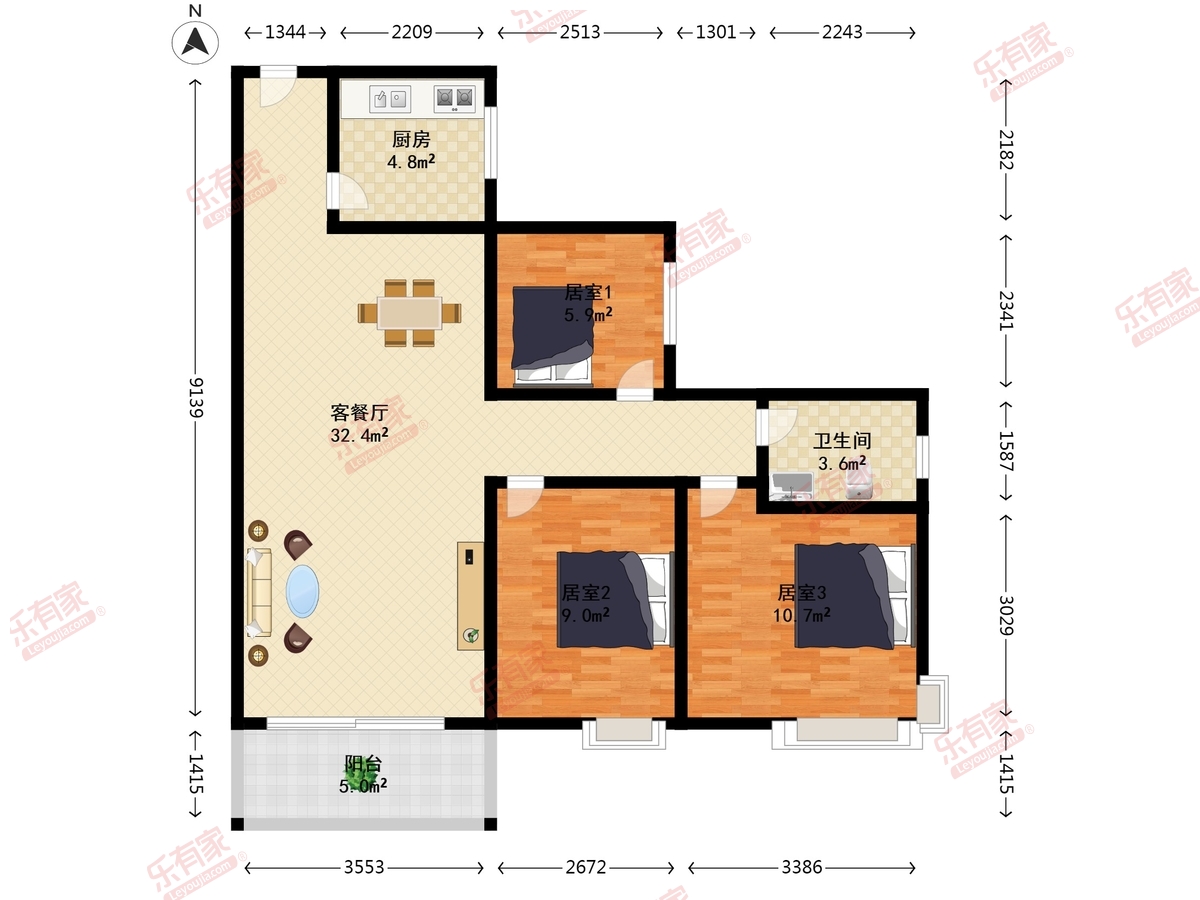 顺景蔷薇山庄四期户型图